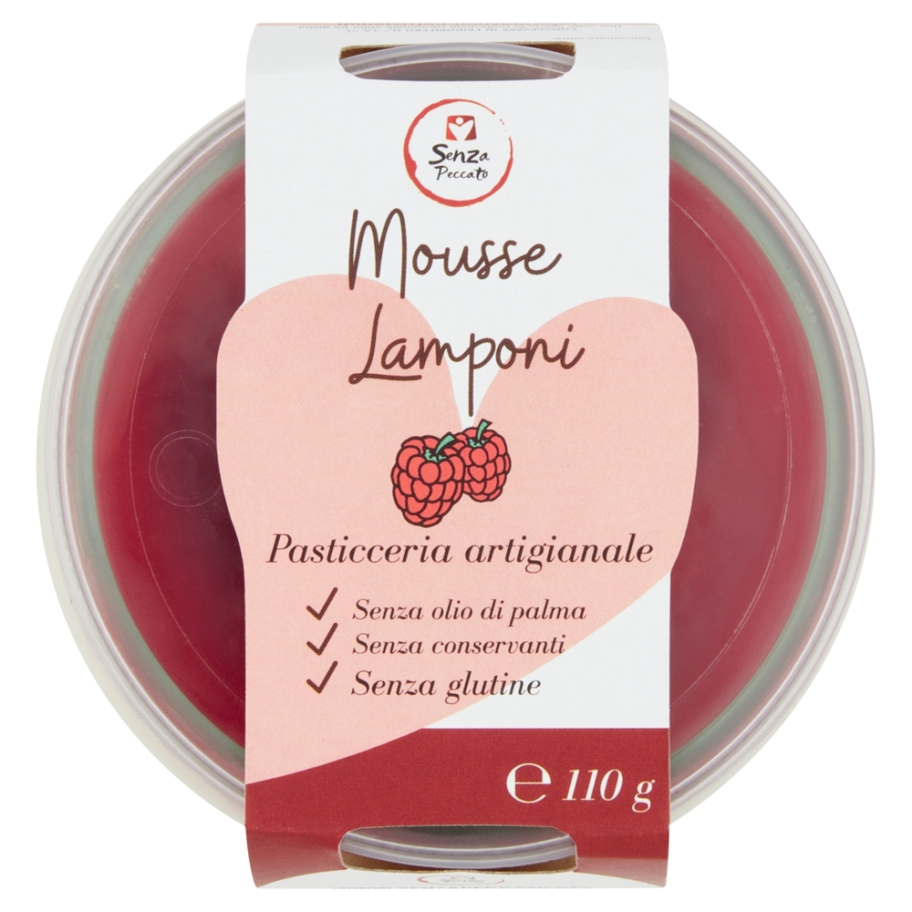 Dessert alla Mousse di Lamponi, 110 g